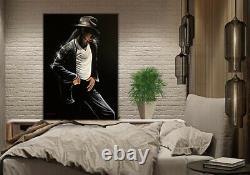 The King of Pop Michael Jackson Artist Signed Canvas Giclée Painting 16 x 20