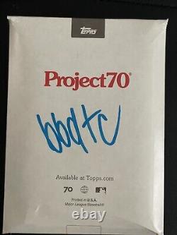 Topps Project70 Card 259 1985 Bo Jackson by Ben Baller Auto Topps 70 White Sox