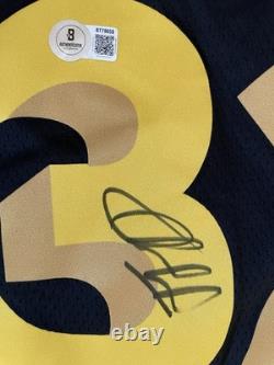 Trayce Jackson-Davis Golden State Warriors Signed Autographed Jersey Beckett COA