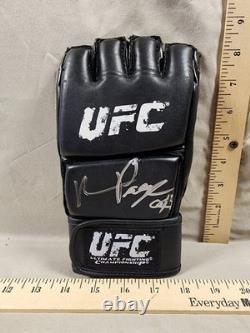 UFC Fighter Quentin Rampage Jackson Signed Autographed MMA Glove