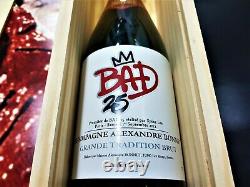 Ultra Rare Bad 25 Champagne Michael Jackson Promotional Poster Spike Lee Signed