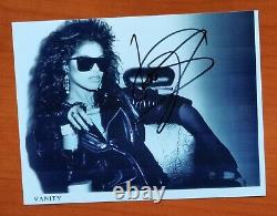 Vanity, Action Jackson, Signed Autographed Photo 8 x 6 in