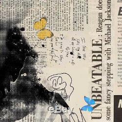 VeeBee Michael Jackson butterflies Signed art print