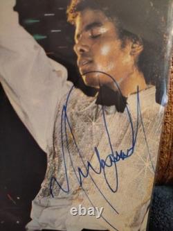 Very Rare Autographed LP From The Jacksons Autographed By Michael Himself