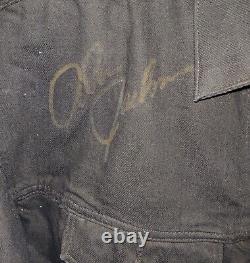 Vintage Alan Jackson on Tour Signed Autographed Black Jean Jacket Size XL