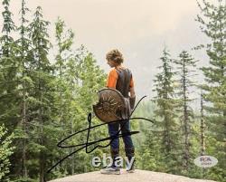 Walker Scobell Signed Autographed Percy Jackson 8x10 Photo PSA/DNA COA
