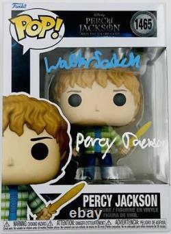 Walker Scobell Signed Percy Jackson And The Olympians Funko Autograph Bas 838