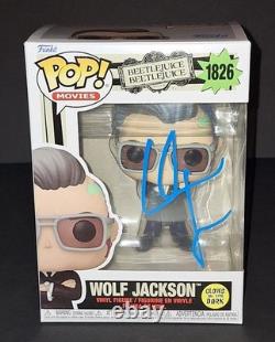 William Dafoe Signed Autographed Funko Wolf Jackson Beetlejuice Beckett COA