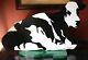 Woody Jackson 1982 Rubin's Cow Pre Ben & Jerry's SIGNED Painted Wood Sculpture
